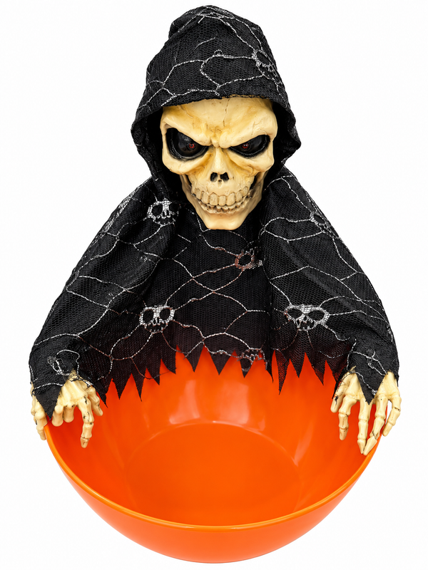 Halloween - Skeleton Figure With Plate
