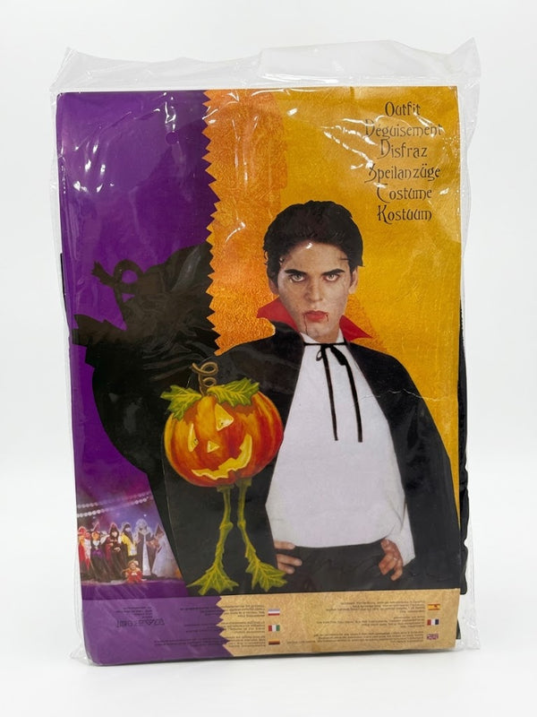 Halloween - Black Robe With Red Trim