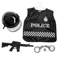 Halloween - Swat Tactical Response Costume - Medium