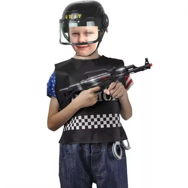 Halloween - Swat Tactical Response Costume - Medium