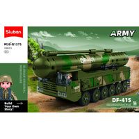 Sluban - Army DF-41S Missile Vehicle 1/55