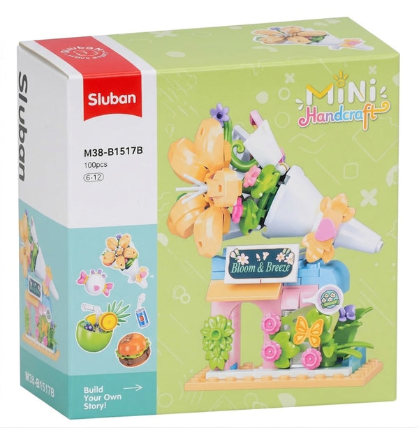 Sluban - Mini Handcraft - Flower Shop 100 Pcs
