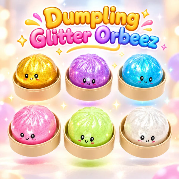 Anime Figure - Litter Dumpling Squishy Sensory Toy - 6 Colorful Styles For Stress Relief