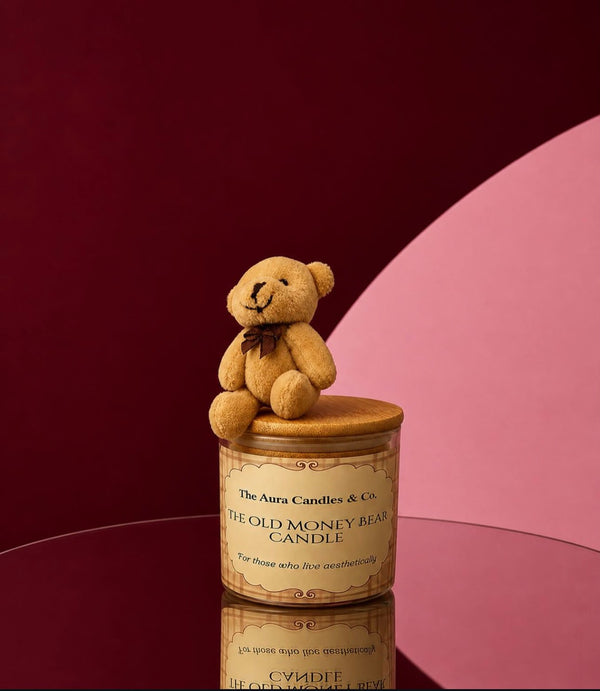 Aura - The Old Money Bear Candle