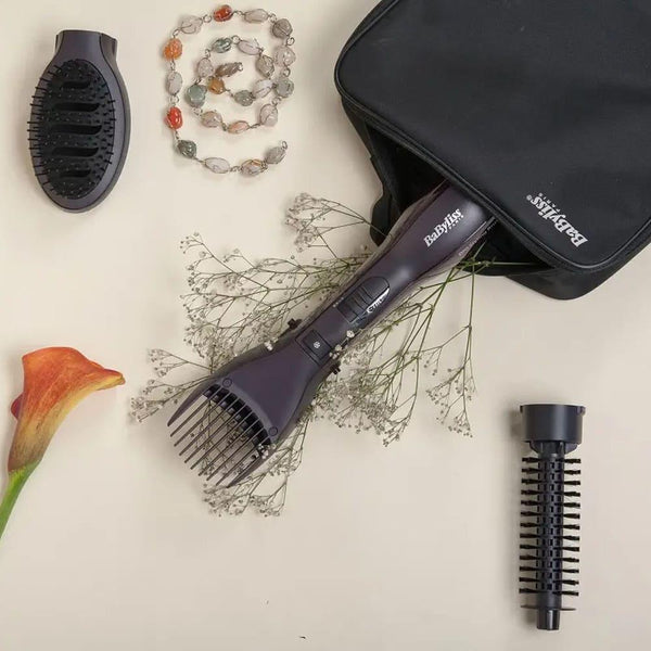 Babyliss Air Brush 3 Attachments 3 Speeds 1000 Watt