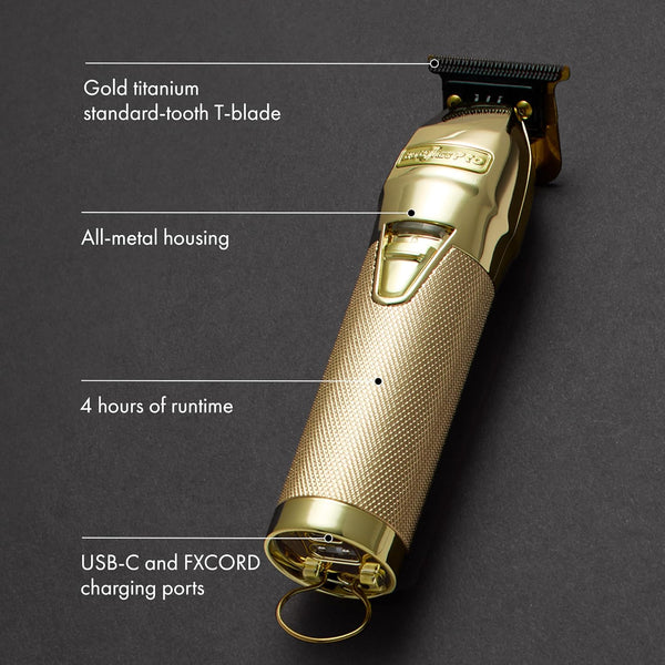 Babyliss Pro Clipper 8 Attachments Gold