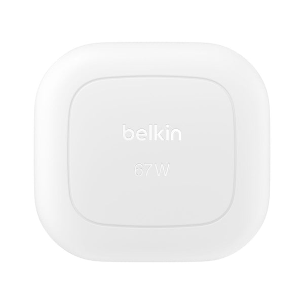Belkin BoostCharge Pro Dual USB-C GaN Charger 67W - Fast Wall Adapter