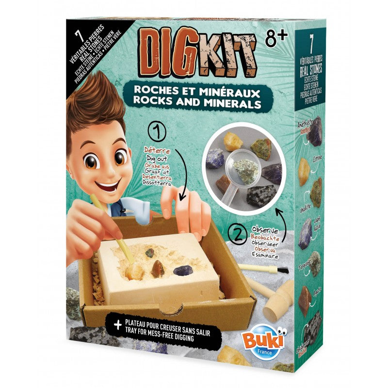 Buki - Dig Kit - Rocks And Minerals