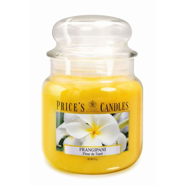 Prices M Scented Candle Jar 411G Burntime 90H Frangipani