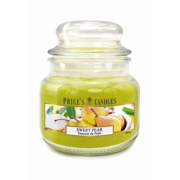 Prices S Scented Candle Jar 100G Burntime 30H Sweet Pear