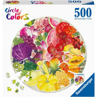Ravensburger - Circle of Colors - Fruits and Vegetables Puzzle 500 Pcs