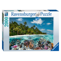 Ravensburger - A Dive in the Maldives Puzzle, 2000 Pcs