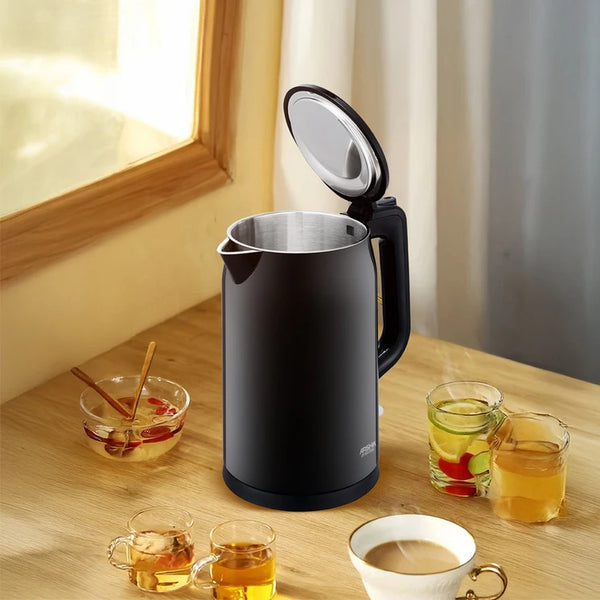 Arshia - 1.7L Electric Kettle - Black