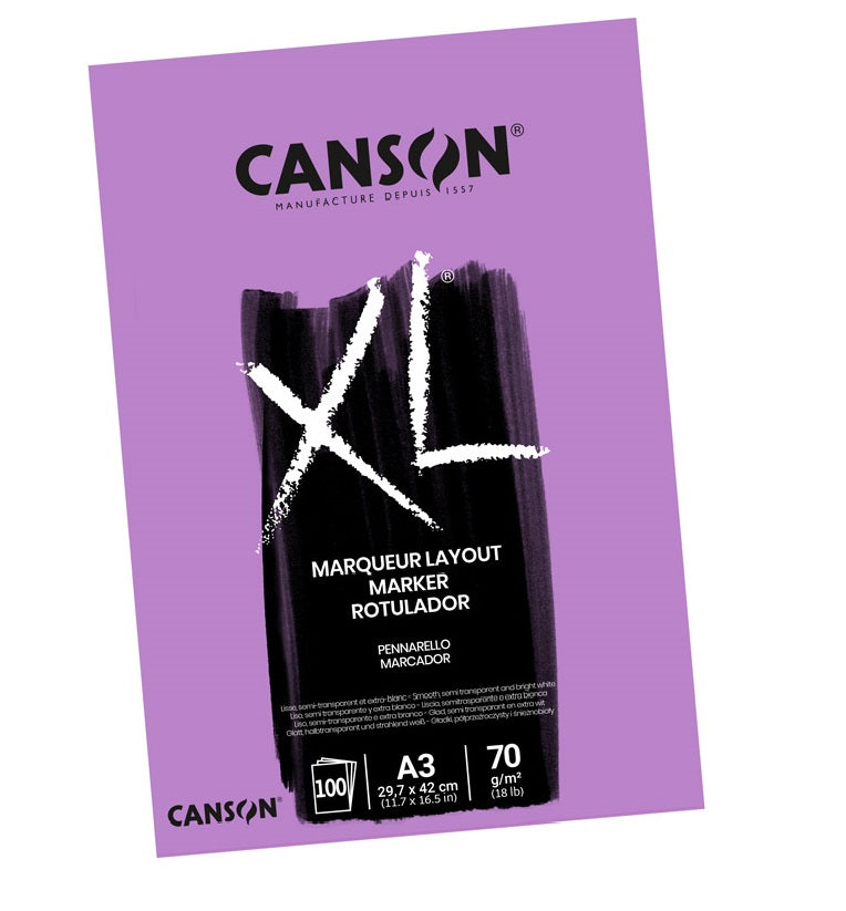 Canson Xl Marker A3 70 Gr 100 Sh Sp