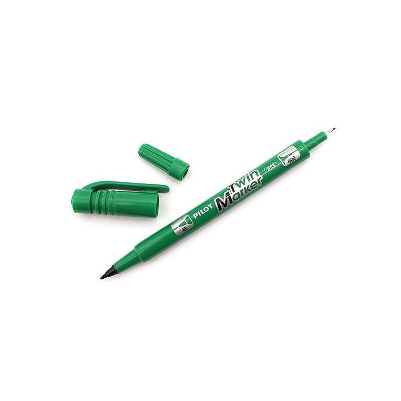 Pilot Twin Marker Green