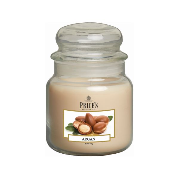 Prices M Scented Candle Jar 411G Burntime 90H Argan