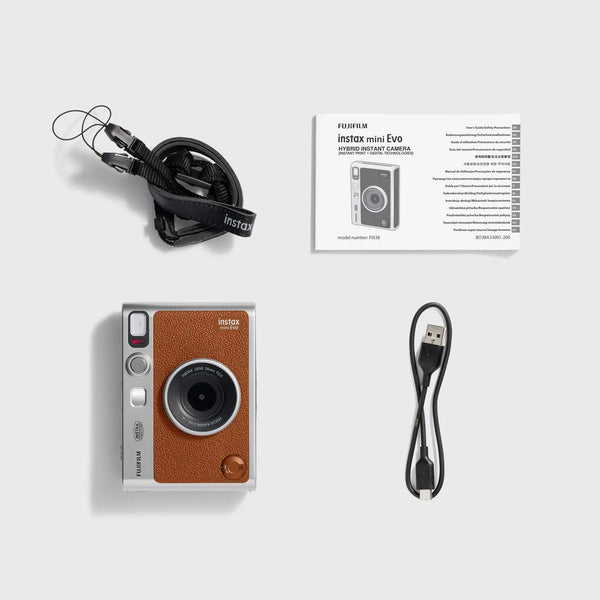 FUJI FILM INSTAX MINI EVO - BROWN
