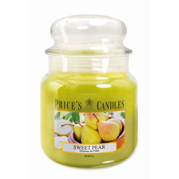 Prices M Scented Candle Jar 411G Burntime 90H Sweet Pear