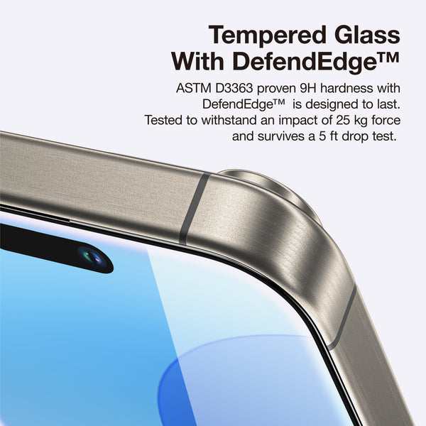 Amazingthing Radix Clear Glass iPhone 16 Pro - 9H Screen Protector