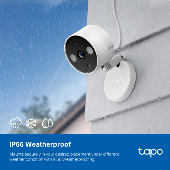Tapo - Tapo C120 / Indoor/Outdoor Home Security Wi-Fi Camera