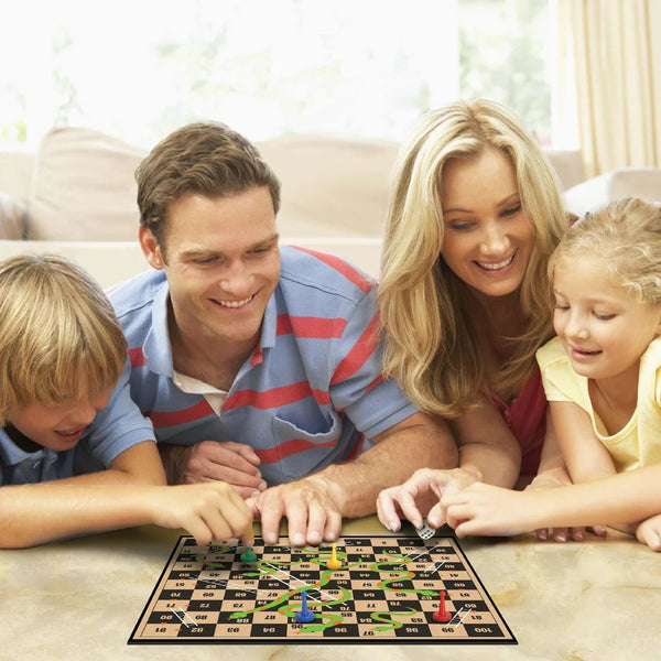 Ambassador Classic Games 2 In 1 Ludo Snakes & Ladders