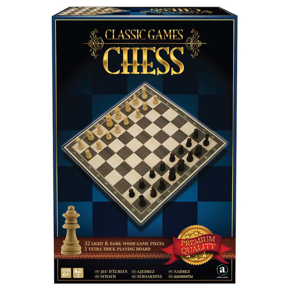 Ambassador - Classic Games Chess Set - Board Game for Two Players