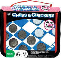 Ambassador Grab & Go Games! - Travel Chess & Checkers