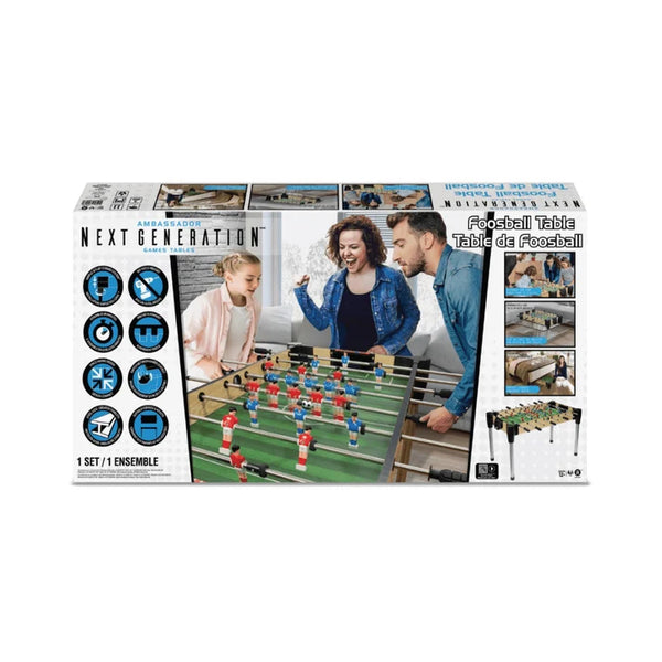 Ambassador - 48" Wood Tabletop Football (Foosball / Soccer) Elevated Surface (with legs)