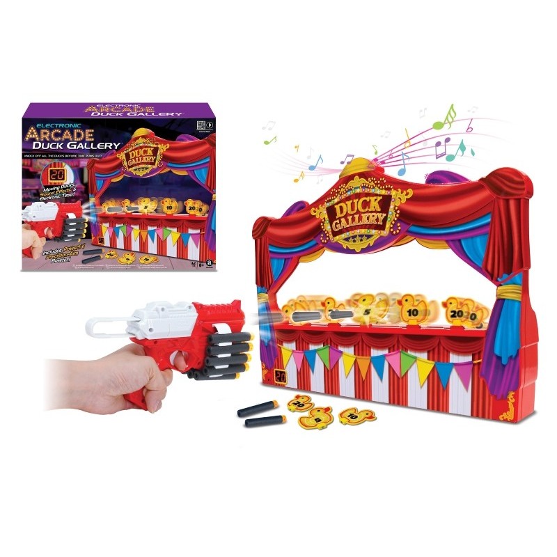 Ambassador - Electronic Arcade Duck Shooting Gallery (Hyper Neon Black Series)