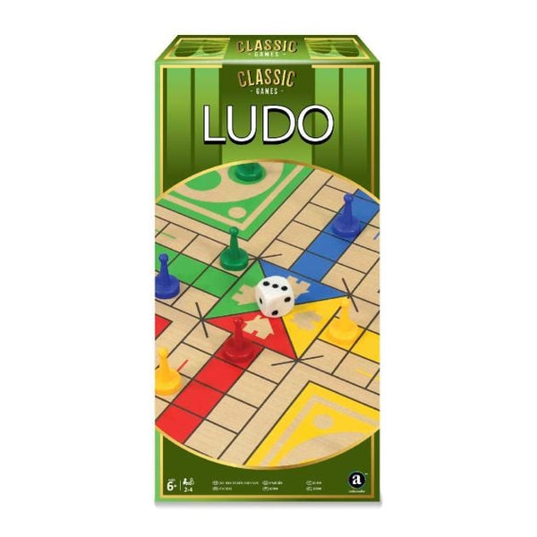 Ambassador Classic Games Ludo Set - Family Board Game for Kids