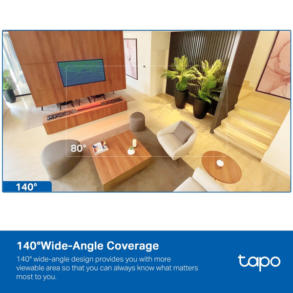 Tapo - Tapo C125 Ai Home Security Wi-Fi Camera