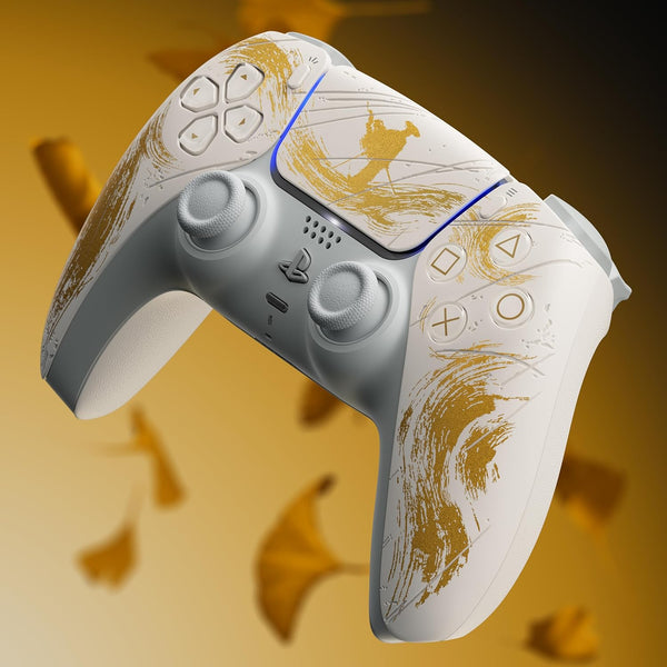 Sony PS5 Dualsense Wireless Controller, Ghost Of Yotei Edition - Gold