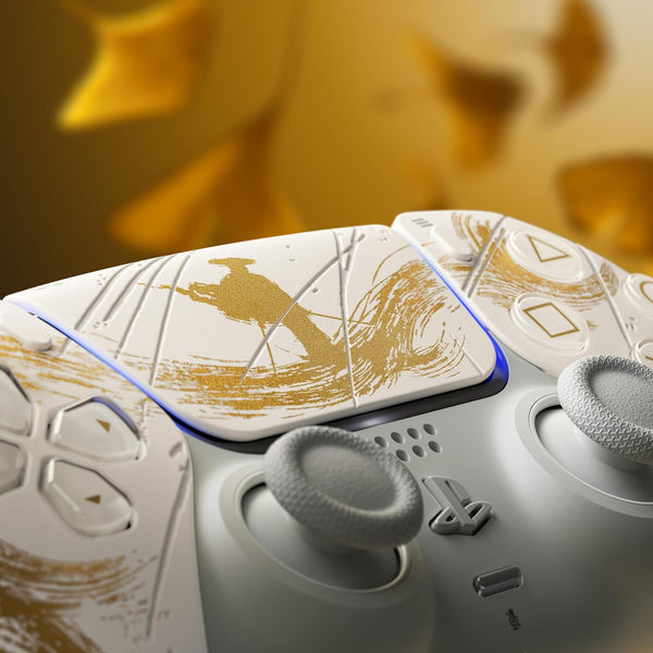 Sony PS5 Dualsense Wireless Controller, Ghost Of Yotei Edition - Gold