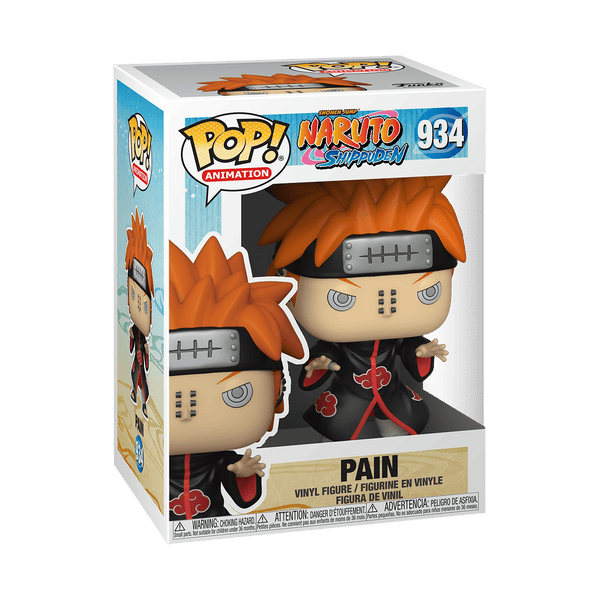 Funko Pop Animation Naruto Shippuden Pain #934 Akatsuki Leader Figure, 5 in