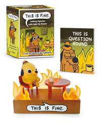 This Is Fine Talking Figurine by K. C. Green