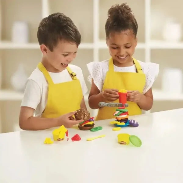 Play-Dou BURGER N FRIES SET