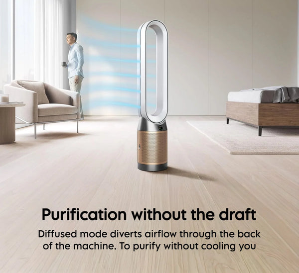 Dyson Air Purifier Cool TP12 Purifying Fan - Nickel and Gold - Hk