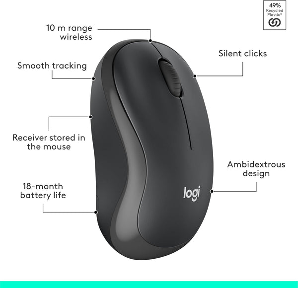 Logitech MK295 Silent Wireless Keyboard and Mouse - NEW Arrival