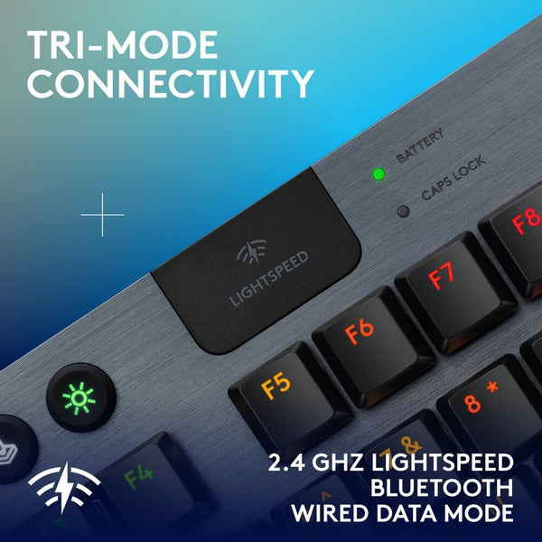 Logitech G915 X LIGHTSPEED TKL Wireless Gaming Keyboard – Black - NEW Arrival