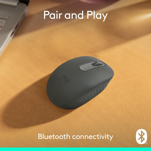 Logitech M196 Bluetooth Wireless Mouse, Compatible With PC and Mac, Windows and macOS - Graphite New Arrival