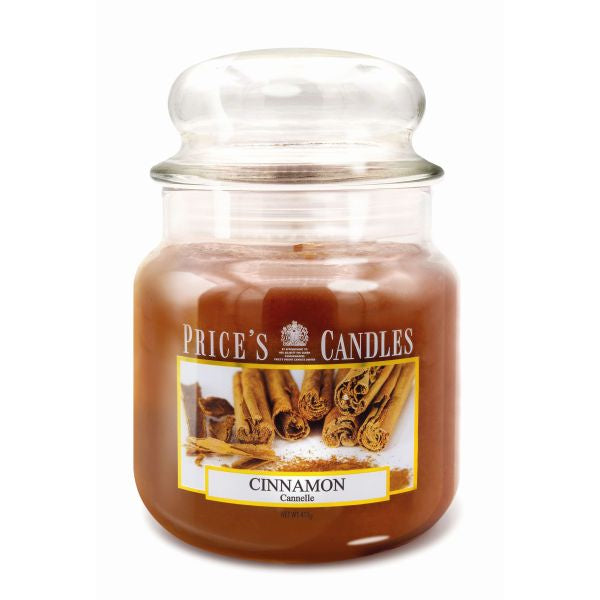 Prices M Scented Candle Jar 411G Burntime 90H Cinnamon