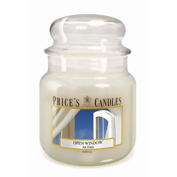 Prices M Scented Candle Jar 411G Burntime 90H Open Window