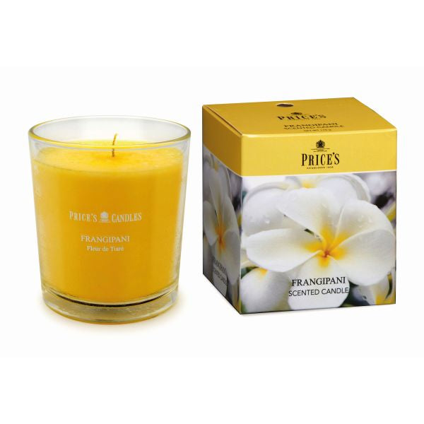 Prices Boxed Candle Jar wax 170g Burning time 45H Frangipani