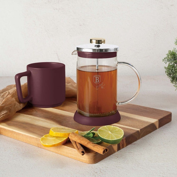 Berlinger - Coffee/Tea Plunger Matt Leonardo / 800Ml -Bh-8585