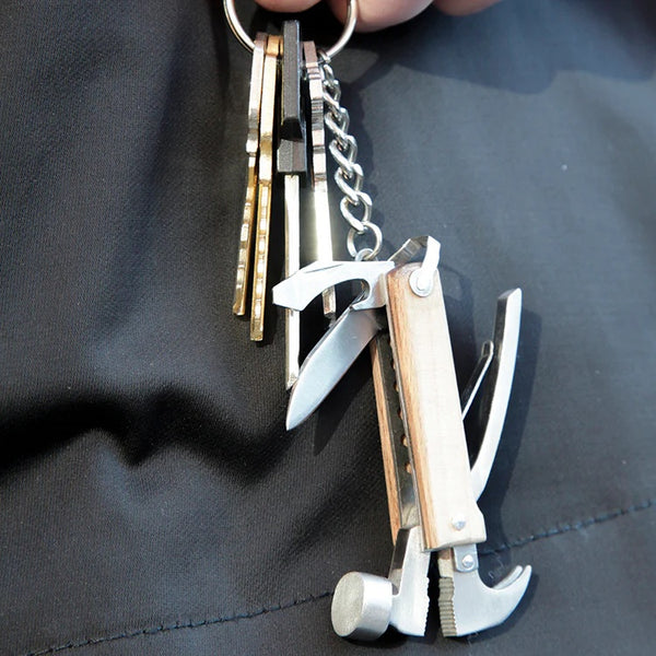 Kikkerland WOOD MINI HAMMER TOOL