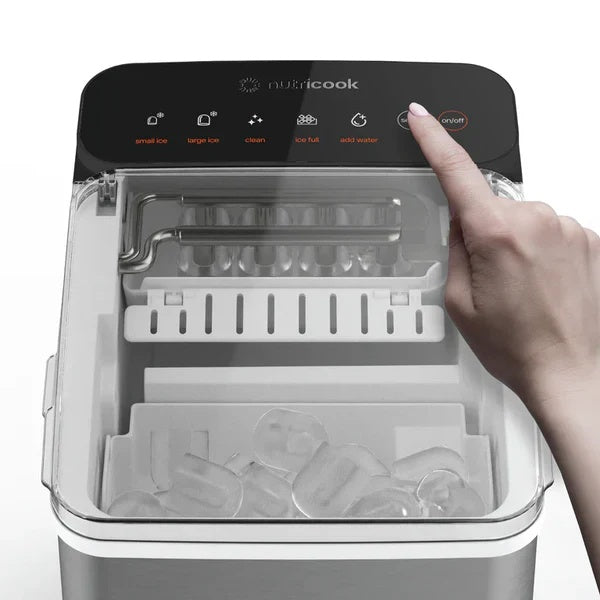 Nutricook Nc-Icy510S Icy Bullet Ice Maker Silver