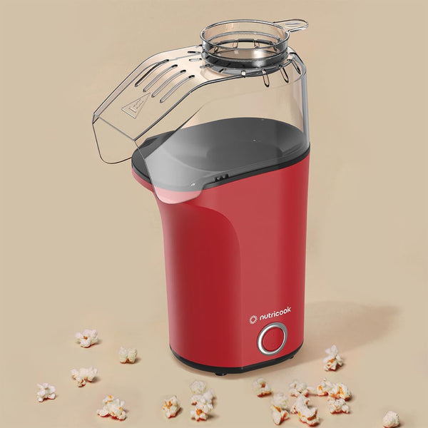 Nutricook Nc-Pm150R Popcorn Maker Essentials - Red