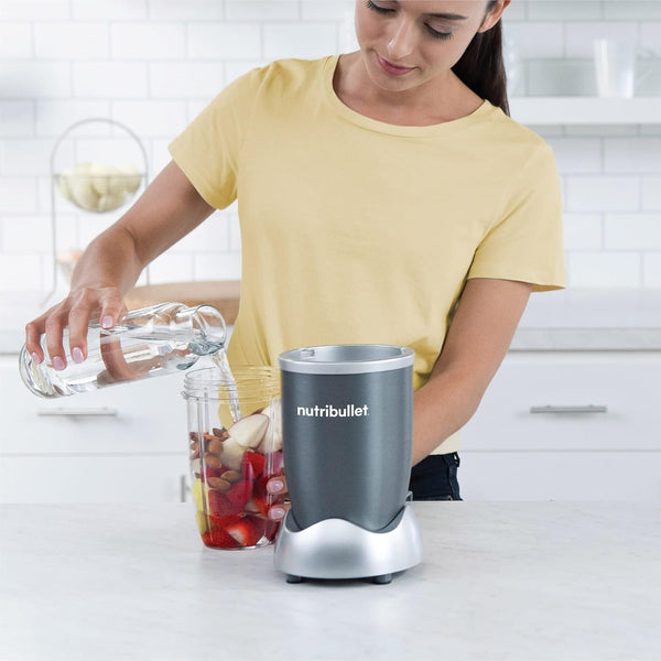 Nutribullet Blender 600 Series 6-Pc Grey Nbr-0612