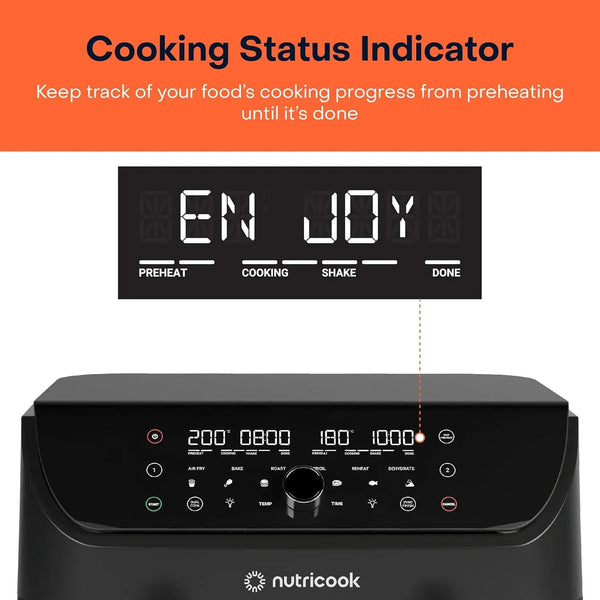 Nutricook Air Fryer Duo 8.5L Vision
