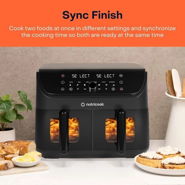 Nutricook Air Fryer Duo 8.5L Vision